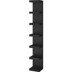 IKEA Lack Black/Brown Vägghylla 30cm