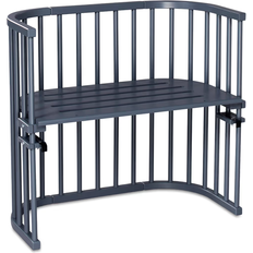 Babybay Original Grey Lacquered 18x34.5"