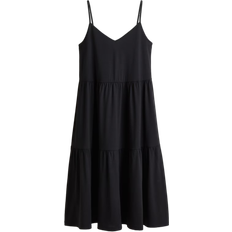 H&M Tiered Strappy Dress - Black
