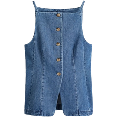 H&M Tailored Denim Waistcoat - Denim Blue