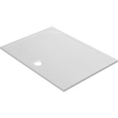 Showers GoodHome Limski White Rectangular Centre Drain Shower Tray 1200mm 900mm 27mm