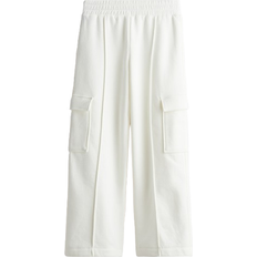 H&M Pull On Cargo Pants - White (1246151002)