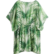 H&M Beach Kaftan - Green/Patterned
