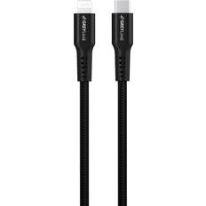 GreyLime 18W Flätade USB-C Lightning Cable 3 m