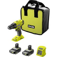 Ryobi Borrmaskiner & Skruvdragare Ryobi Borrskruvdragare R18Dd4-2C20G 2x2 0Ah