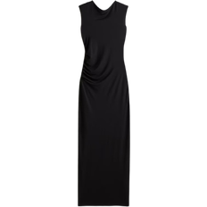Kleider H&M Draped Bodycon Dress - Black