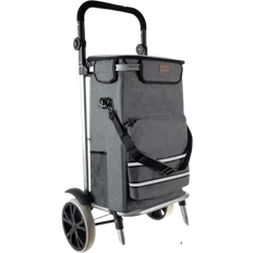 MALATEC Foldable Shopping Cart - Grey