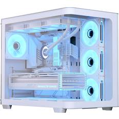 AeroCool P500C Tempered Glass White