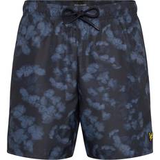 Lyle & Scott Badetøj Lyle & Scott Digital Floral Print Badeshorts Navy