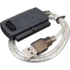 Tauoh USB 2.0 Male to IDE SATA Converter Adapter