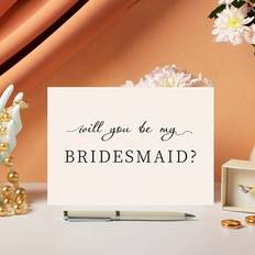 Shein Bridesmaid Invitation Card 5 Pieces