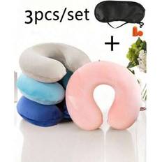 Neck Pillows Shein Travel Airplane With Soft Cover Neck Pillow