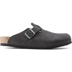 Birkenstock Boston Synthetik - Desert Dust Black