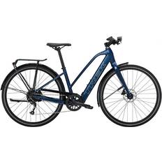Trek FX+ 2 Stagger 2023 M - Satin Trek Blue Women's Bike
