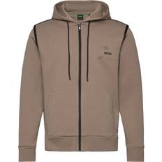 BOSS Saggy Tape Hoodie - Beige