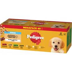 Pedigree Junior Mix Selection Gelé Megapack Vådfoder 40 x 100 g