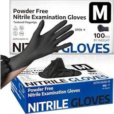Durable Powder-Free Disposable Nitrile Gloves - Excellent Elasticity