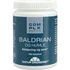 Vitaminer & Kosttilskud Natur Drogeriet Baldrian og Humle 190 stk