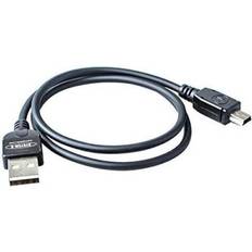 System-S USB 2.0 Cable for USB-A to USB Mini-B 5-Pin 50 cm