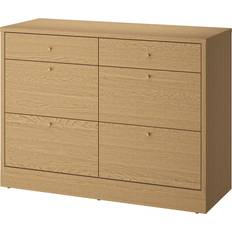 IKEA Tonstad Med 6 Lådor Ekfaner Byrå