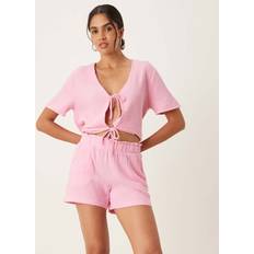 Shorts co ord JDY Cheesecloth Co-Ord Shorts - Pink