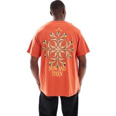 Jack & Jones Orange Tops Jack & Jones Oversize Back Print T-Shirt With Now Then Orange