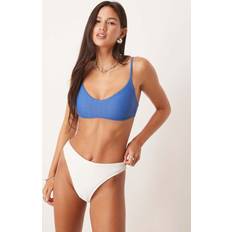Abercrombie & Fitch Swimwear Abercrombie & Fitch Mid Rise Bikini Bottom White