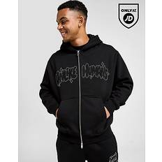 Unlike Humans Regent Full Zip Hoodie - Black