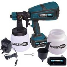Cordless Paint Sprayer Gun Kit 2 Cups