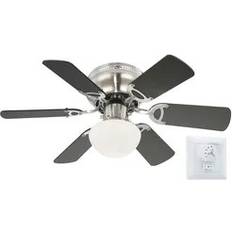Globo Ceiling Fan Ugo Beech Graphite With Light