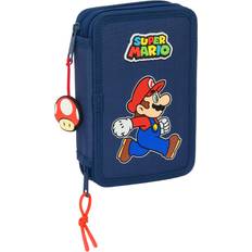 Super Mario Bag Trick 29 Delar - Röd Mörkblå