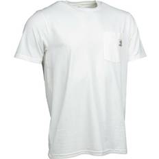 Triko Make It Happen Badge Pocket T-Shirt - Ecru
