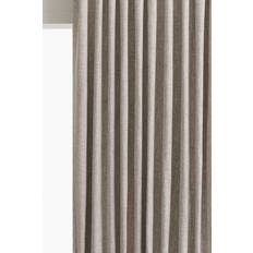 H&M 2-Pack Blackout Curtain Beige 140x250