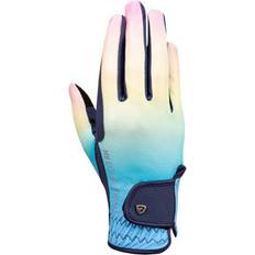 Blue Gloves HY Unisex Adult Ombre Riding Gloves - Dark Navy