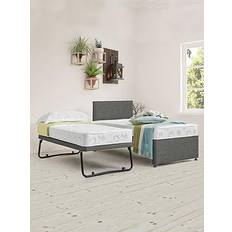 Airsprung Single Guest Pull-Out Anthracite Frame Bed