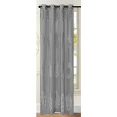Curtains & Accessories Rosdorf Park Hughesville Panel Grey 140 W x 122 D cm