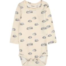 Bodys Name It Pijama Entero Body NBNLAYO - Crema/Azul Ahumado