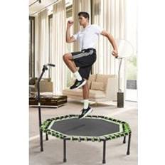 Trampoline Accessories Living and Home 51in Octagonal Green Trampoline with T-Bar Handle