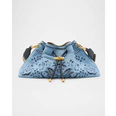 Jimmy Choo Uld Skuldertaske Bon Bon - Blå