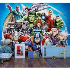 AG Design Marvel Avengers XXL Wallpaper 141x106 Inch
