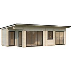 Palmako Mellem hytter Palmako Havehus Cecilla Ubehandlet 32 m² Natur (Areal )