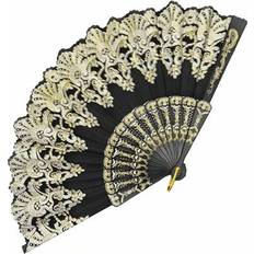 Hand Held Fans Shein KFU8FJ Handheld Chinese Folding Fan
