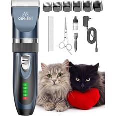 Leise Schermaschine Katze Hunde Blau