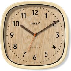 Bruna - Plast Väggklockor Versa Plast Väckarklocka 4.8 x 31 x 31 cm Väggklocka 31cm