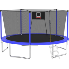 Trampolines Shein Dlandhome 1320LBS 14FT Trampoline With Enclosure Net