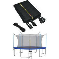 Trampolines SUGIFT Weather-Resistant Trampoline Safety Enclosure Net