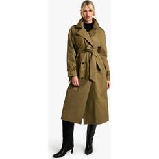 Boohoo Trenchcoats boohoo Belted Trench Coat - Khaki