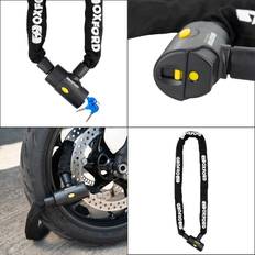 Oxford Motorcycle Alarm Chain 10 Lock Scooter Security - 10 mm x 2.0 m
