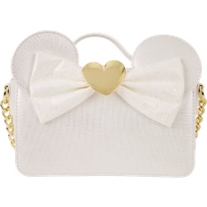 Multicoloured Crossbody Bags Loungefly Iridescent Lace Wedding Crossbody Bag - White