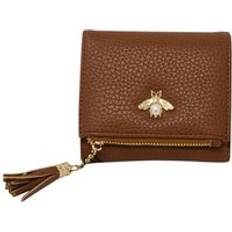 Brown Coin Purses SVNX Bee Embellishment Purse - Brown